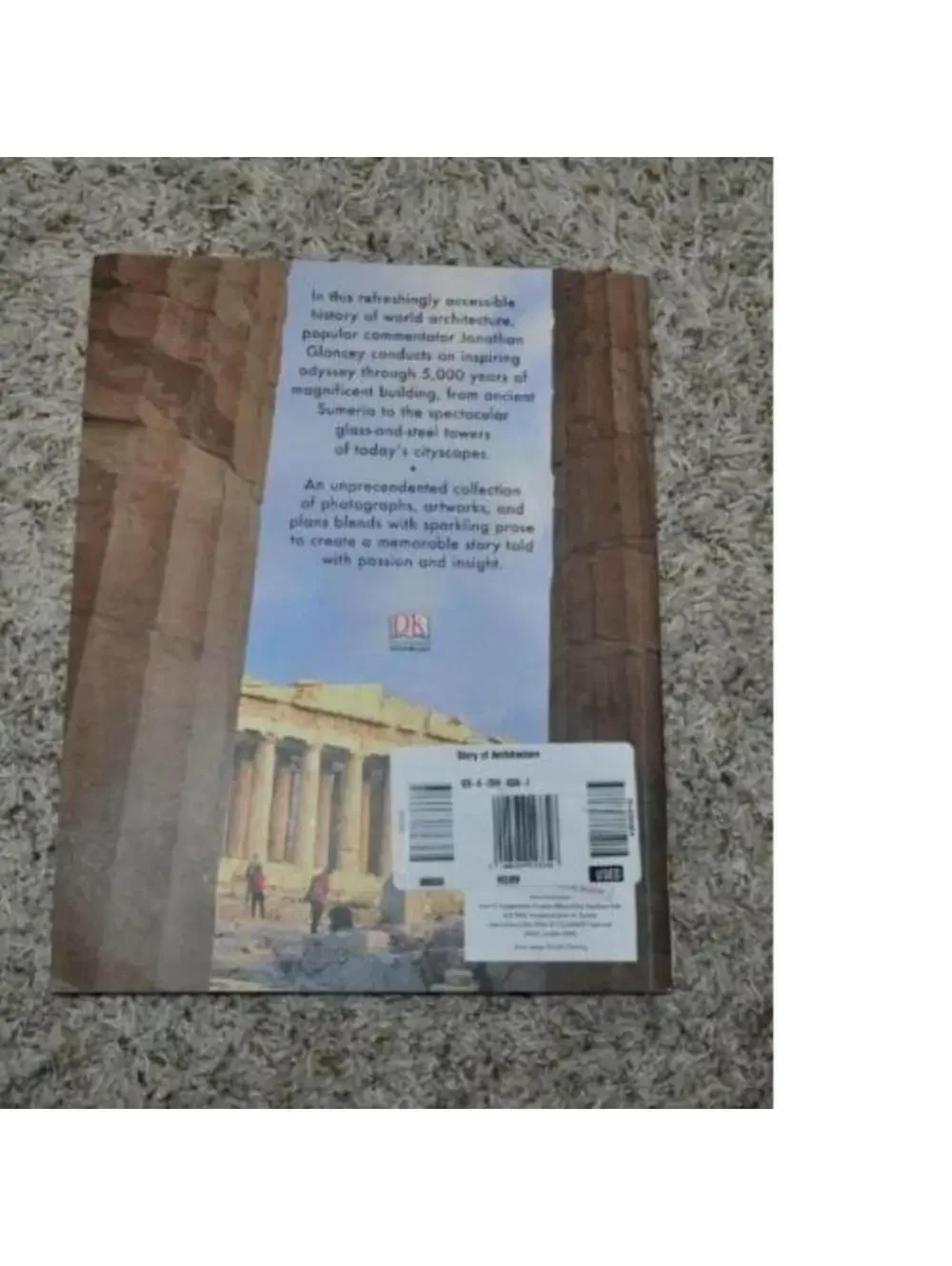 Story Of Architecture School Paperback College Textbook Johnathon Glancey Book